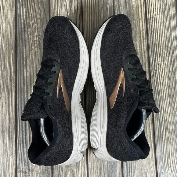 Brooks Anthem 2 Men Running‎ Walking Shoes Black Gold Sz 13 Gym Exercise Workout main image 7